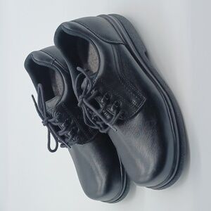 Red Wing Men's Leather Oxford Work Shoe Soft Toe 8618 SZ 7D Black USA NEW